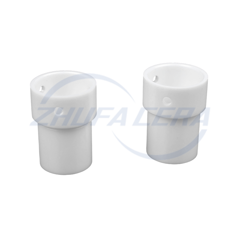 Izbušena keramička cijev u obliku slova T od aluminija